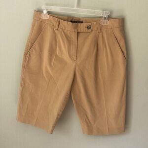 Theory Khaki Women’s Bermuda Uniform Shorts